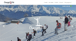 Desktop Screenshot of changezdair.com